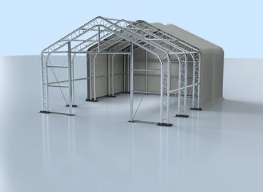 सफेद बड़े अस्थायी अस्पताल तम्बू स्थिर प्रदर्शन अनुकूलित आकार