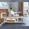 अस्पताल के रोगी के लिए बहु-कार्यात्मक मैनुअल नर्सिंग बेड व्हीलचेयर बिस्तर समायोज्य रोगी अस्पताल बिस्तर